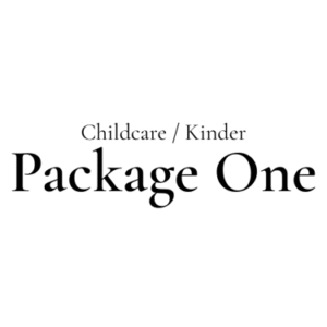 childcare / kinder package one
